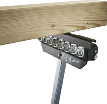 Wolfcraft rollenbok met houten plank