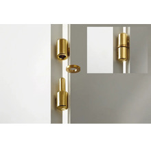 Messing deurhengsel voor het bevestigen van een deur