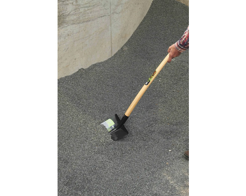 Schep voor het verdelen van grind