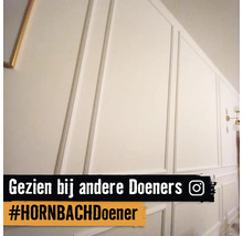 Wanddecoratie met panelen in interieur