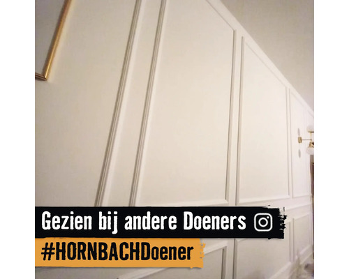 Wanddecoratie met panelen in interieur