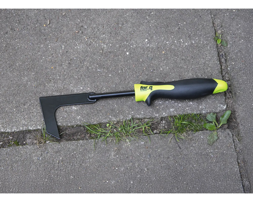 Voeg- en randkrabber op straatstenen