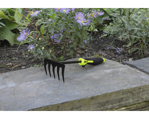 Tuinhark met vijf tanden voor bloembed