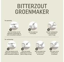 Instructies voor het gebruik van bitterzout voor planten