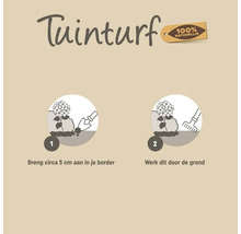 Instructies voor het gebruik van tuinturf