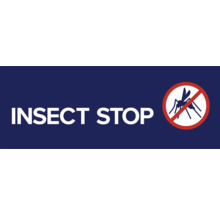 Insectenwerend symbool Insect Stop voor muggenbescherming.