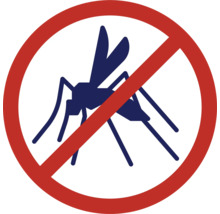 Symbool voor muggenwering.