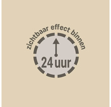 Zichtbaar effect binnen 24 uur.