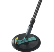 Wolfcraft handschuurmachine met telescopische steel en ronde schuurplaat voor wanden en plafonds