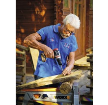 WORX Accu klopboor-/schroefmachine WX354.9 Slammerdrill (zonder accu)