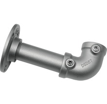 GARDINIA Industrial Home wandstuk zilver ø 25 mm
