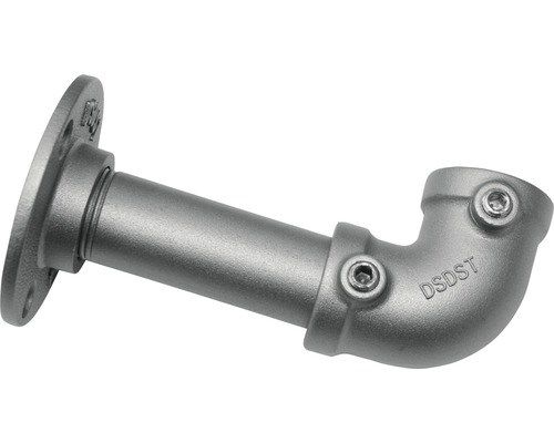 Pijpverbindingshoek met voetplaat