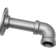 GARDINIA Industrial Home wandstuk zilver ø 25 mm