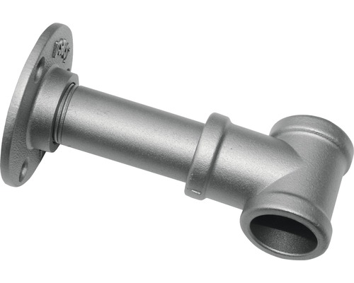 Pijpverbinder met flens voor wandmontage