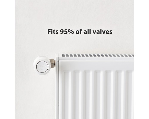 Radiatorknop op radiatorkraan past op 95 procent van alle kranen