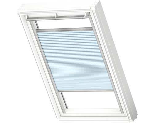 Dakvenster met plissé zonwering
