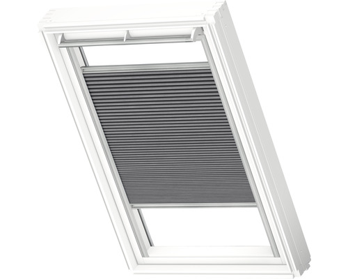 Dakvenster met plissé zonwering