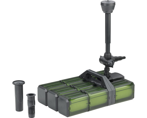 Zwemvijverfilterinstallatie met accessoires