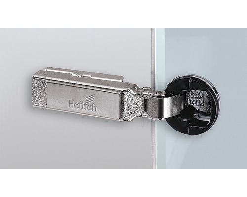 Hettich Logo meubelscharnier voor glazen vitrines