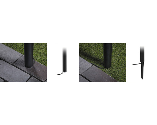 Grondspot voor de tuin, detailaanzicht