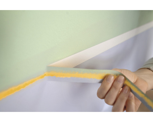 Schilderstape aanbrengen op een muur