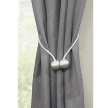 GARDINIA Gordijn embrasse Tieback magnetisch wit 2 stuks