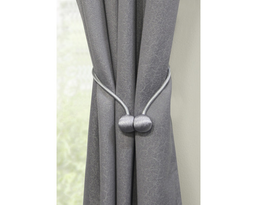 Decoratief gordijn met gordijnband