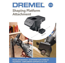 Dremel vormplatform hulpstuk 576