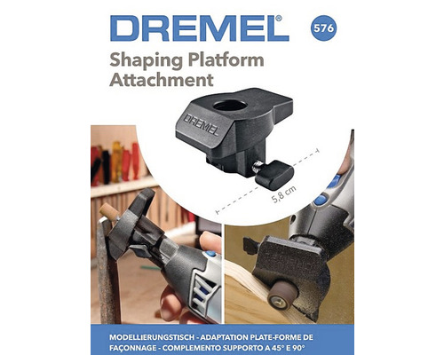 Dremel vormplatform hulpstuk 576