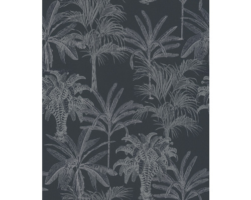 Behang met palmmotief