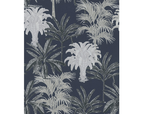 Behang met palmmotief
