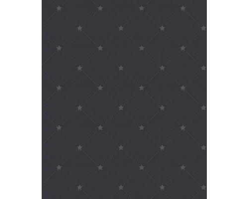 Behang met sterpatroon en stippellijnen
