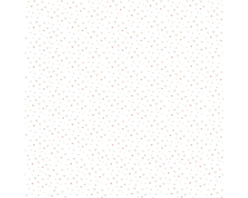 Behang met hartjespatroon