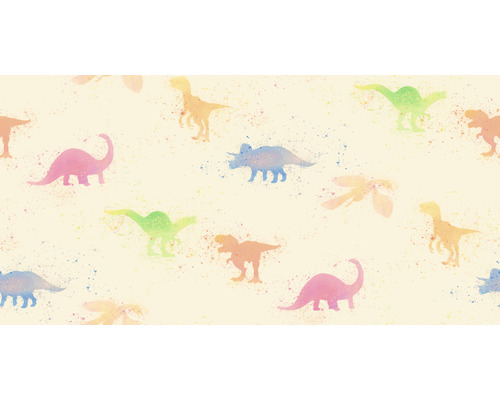 Illustratie met verschillende soorten dinosauriërs