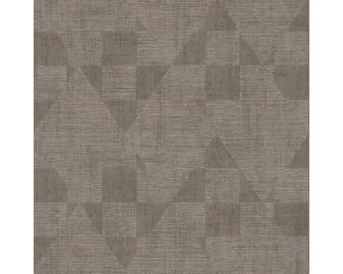 Behang met geometrisch driehoek- en vierkantpatroon