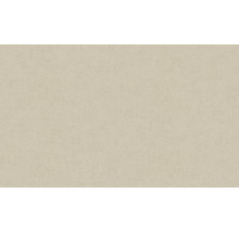Beige vliesbehang met linnenstructuur