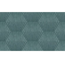 Behang met geometrisch lijnenpatroon