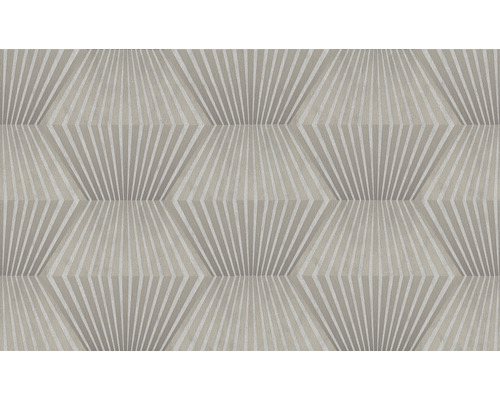 Behang met geometrisch streepjespatroon