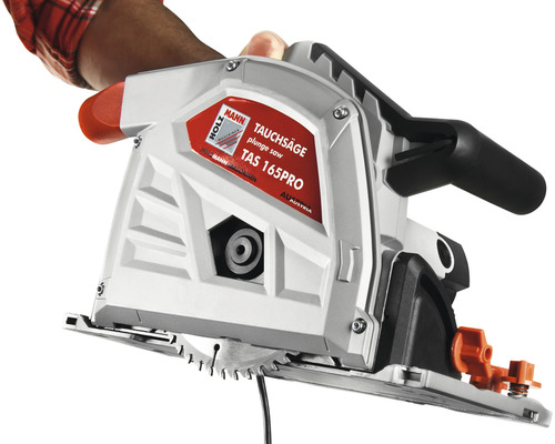 Holzmann invalzaag TAS 165PRO in gebruik