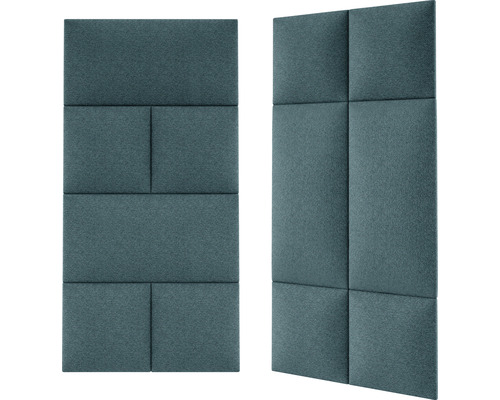 Twee akoestische panelen voor wandmontage