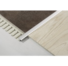 DURAL Scheidings- en afdekprofiel T-Floor zilver 7 mm x 100 cm