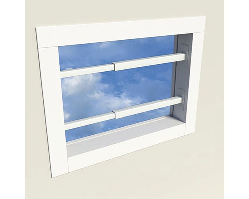 Metalen kelderrooster ter bescherming van kelders