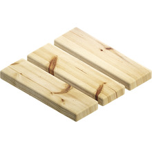 Drie houten planken