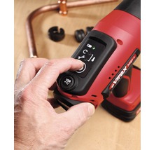 Pijpenpersmachine met bedieningselementen en accessoires