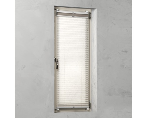 Plisségordijn in raam voor lichtregulering en privacy