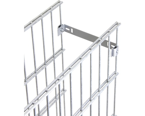 Gabionenverbinder voor het stabiliseren van schanskorven