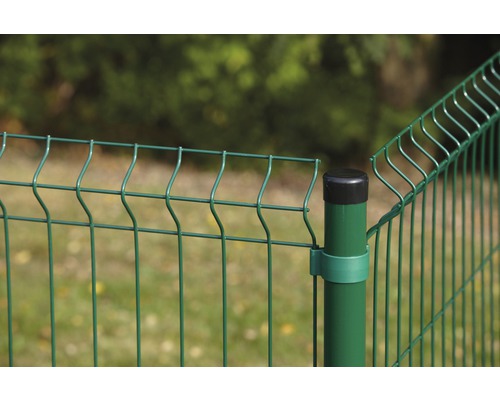 Hekpaal met draadgaashek