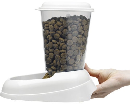 Voederautomaat voor huisdieren met droogvoer