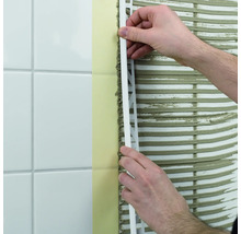 DURAL Kwartrond-profiel Durabord DBP 930 PVC wit, lengte 250 cm hoogte 9 mm