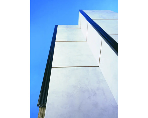 Gevelbekleding met profielen